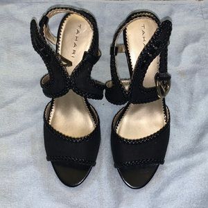 Tahari Black Heels